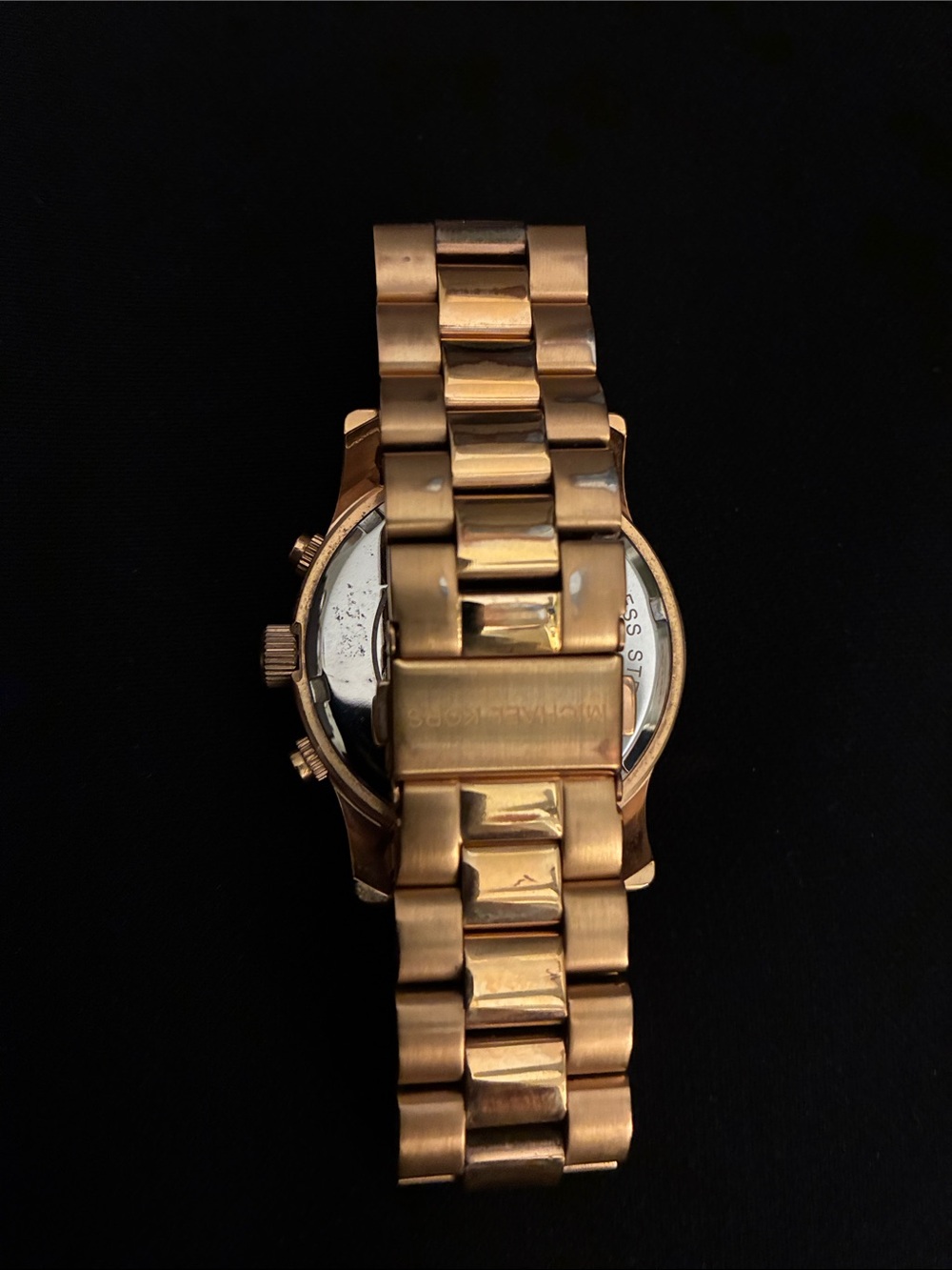 Michael Kors Rose Gold Chronograph Bracelet Watch - Picture 3 of 3